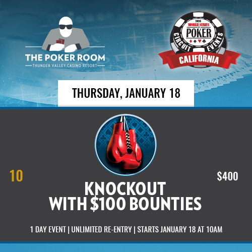 Event 10 WSOP Circuit - Knockout Bounty