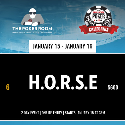 Event 6 WSOP Circuit - HORSE