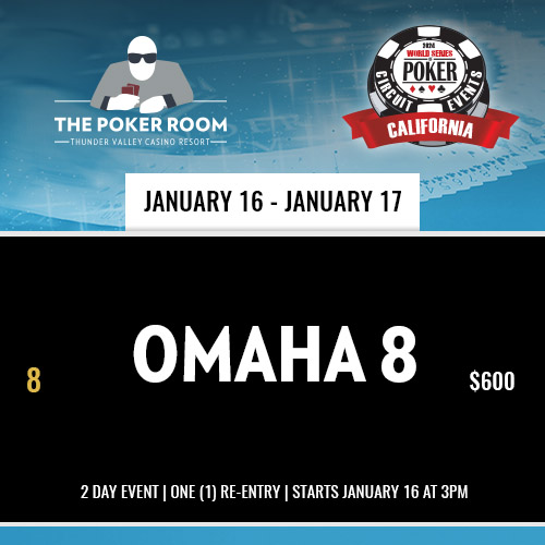 Event 8 WSOP Circuit - Omaha 8