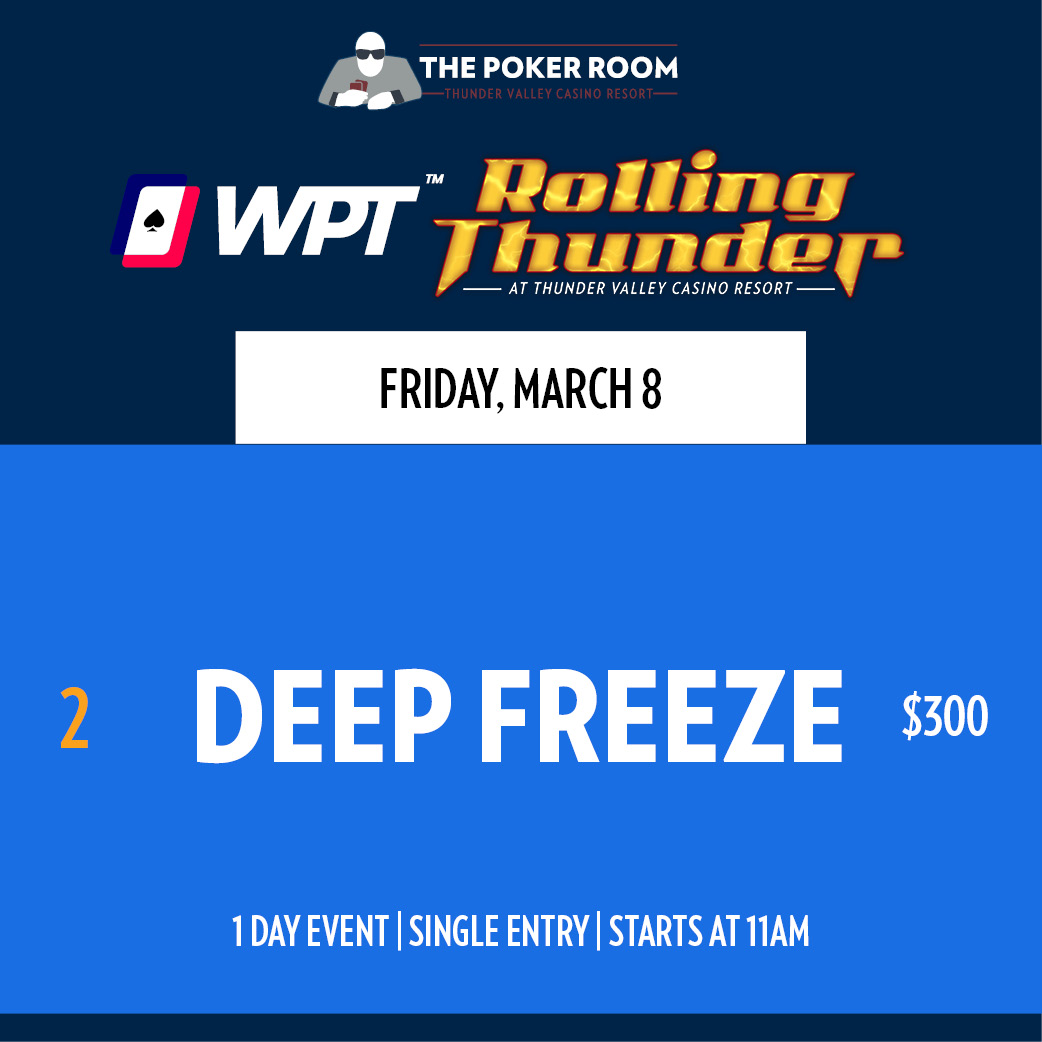 Event 2 - WPT - Deep Freeze