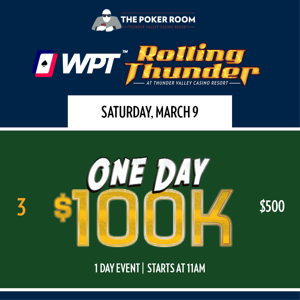 Event 3 WPT - OneDay$100k