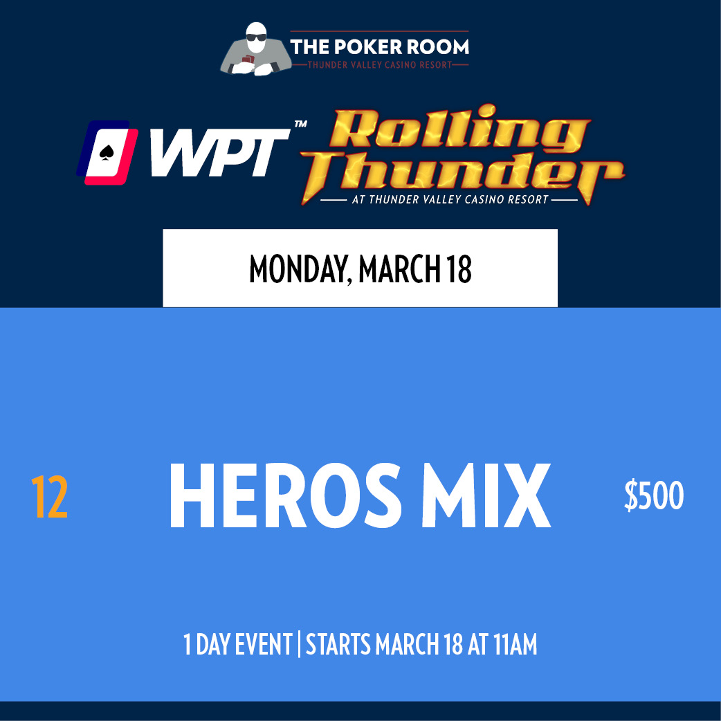Event 12 - WPT - HEROS Mix