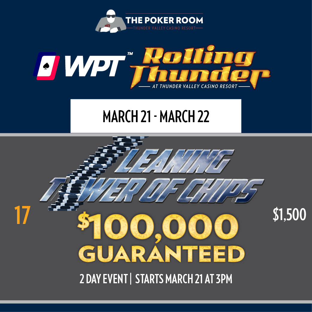 Event 17 - WPT - Leaning Tower of Chips