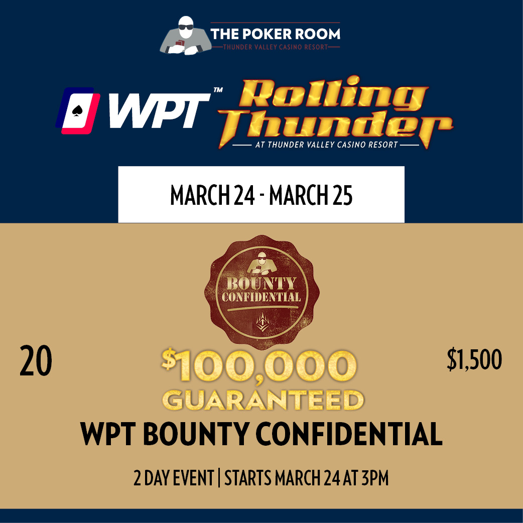Event 20 - WPT - Bounty Confidential