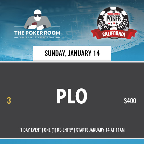 Event 3 WSOP Circuit - PLO