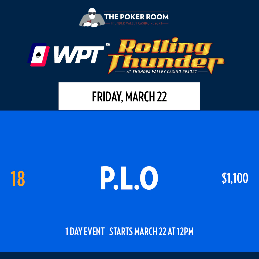 Event 18 - WPT - PLO