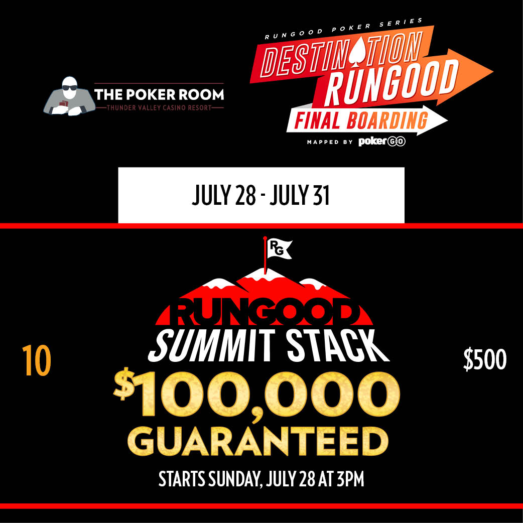 Event 9 - RunGood - Hendon Mob Mid-Major Championship