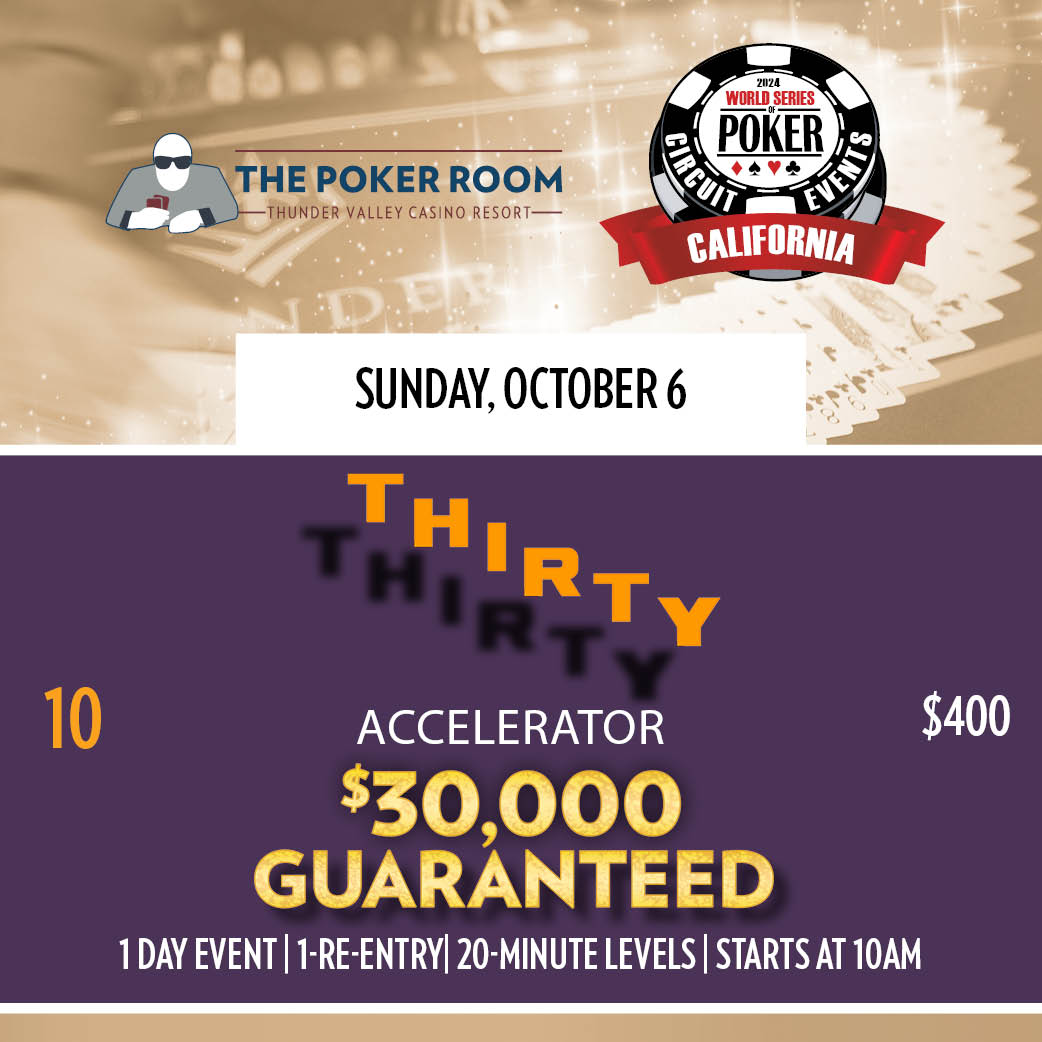 Event 10 - WSOPC - Accelerator