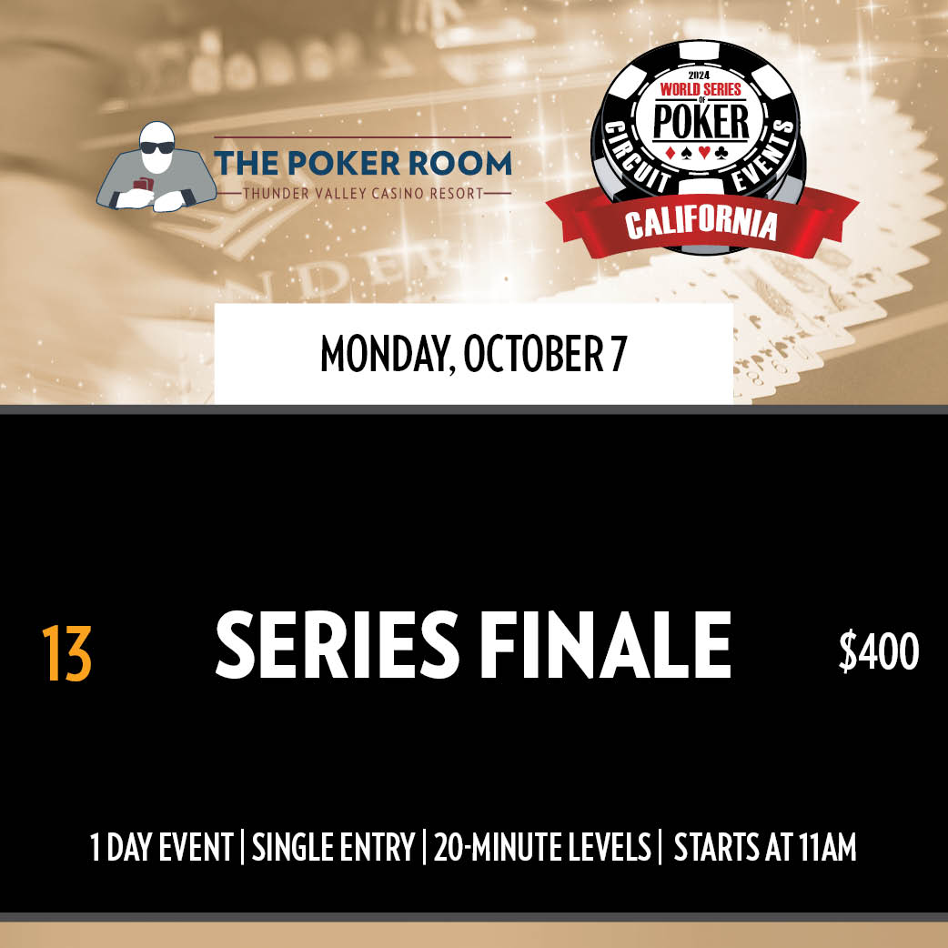 Event 12 - WSOPC - High Roller