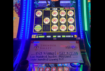 $512,872 Wild Ninja Win