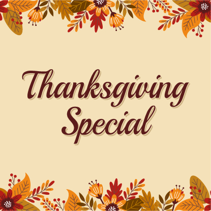 Join us for a Thanksgiving Day feast!